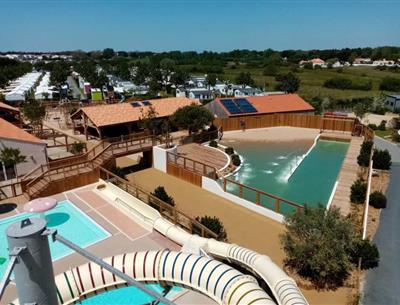 Water space 4-star campsite La Pomme de Pin in Saint Hilaire de Riez Vendée