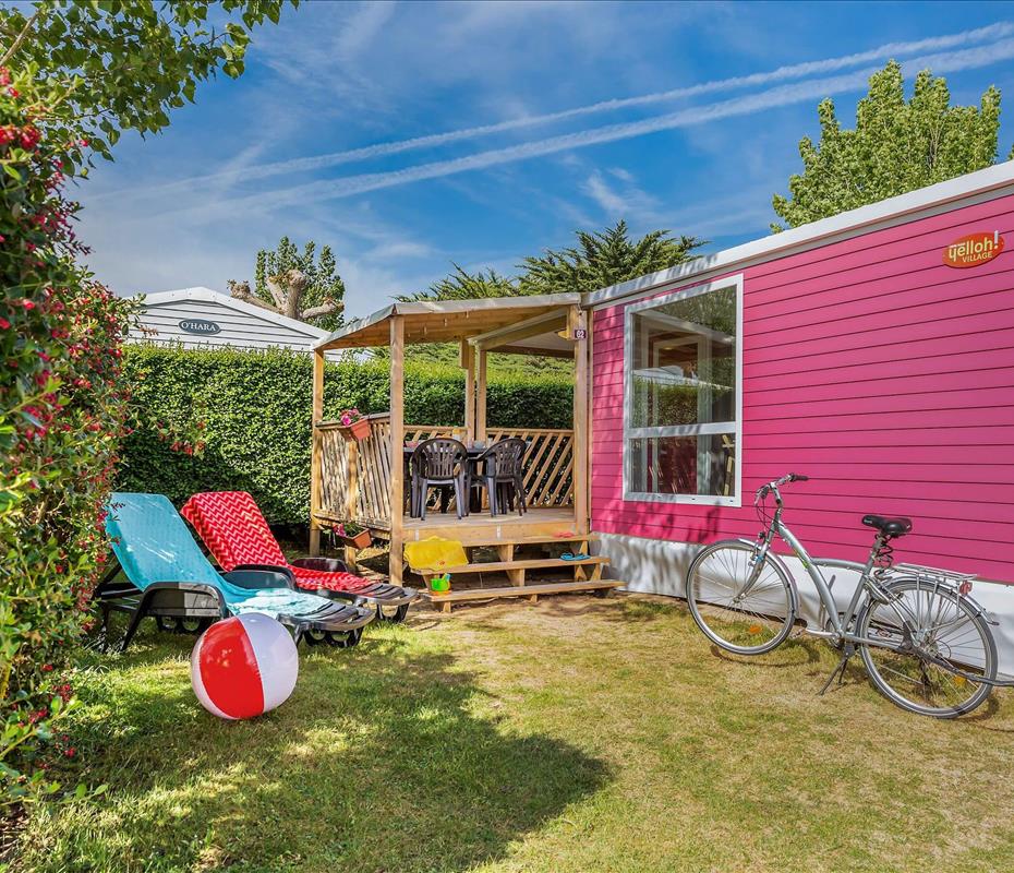 mobile home direct access to the Vendée beach - ST HILAIRE DE RIEZ CAMPSITE