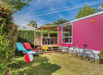 mobile home direct access to the Vendée beach - ST HILAIRE DE RIEZ CAMPSITE