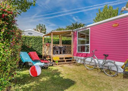 mobile home direct access to the Vendée beach - ST HILAIRE DE RIEZ CAMPSITE
