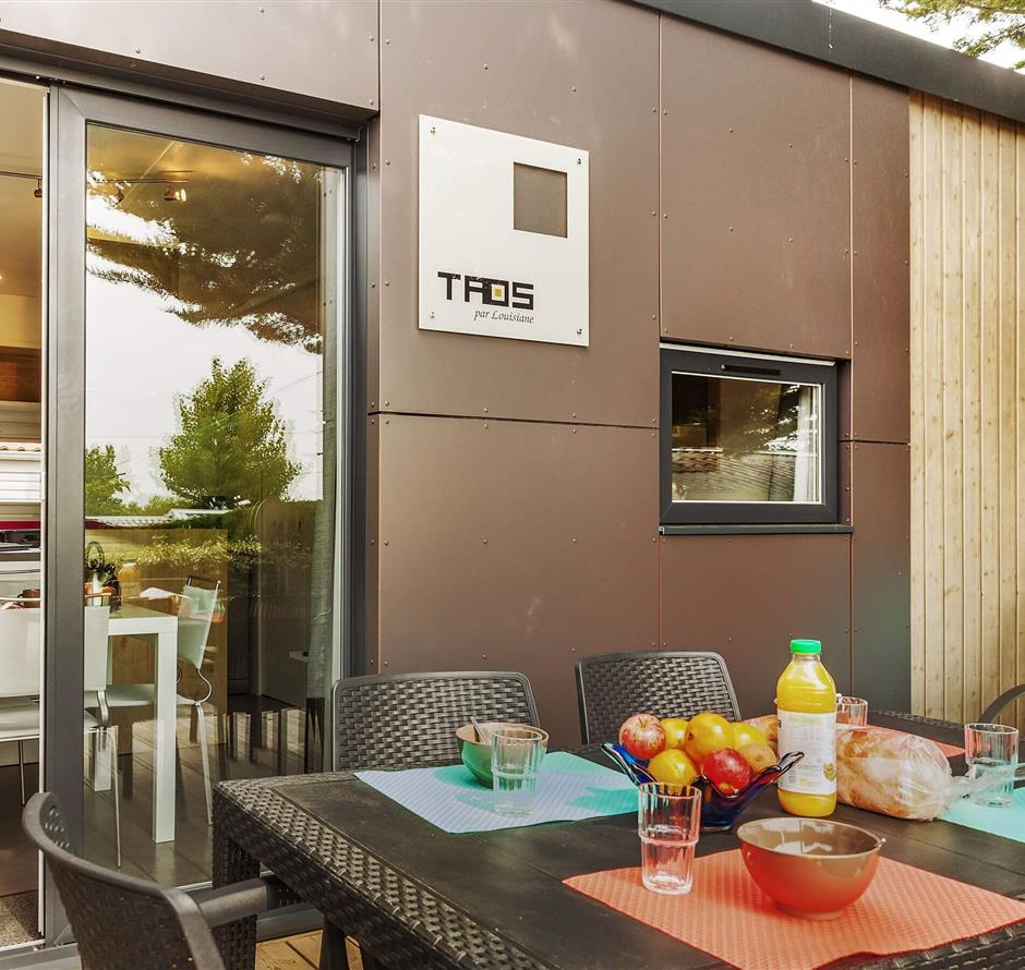 Cottage TAOS 4 personnes 2 bd 2 bth - Pomme de Pin - ST HILAIRE DE RIEZ CAMPSITE