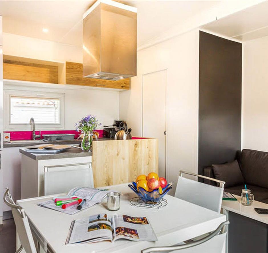 Cottage TAOS 4 personnes 2 bd 2 bth - Pomme de Pin - ST HILAIRE DE RIEZ CAMPSITE