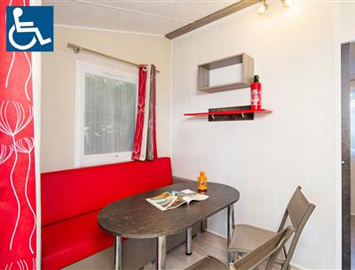 Mobile home 4-5 pers accessible to People with Reduced Mobility