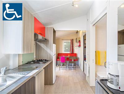 Mobile home 4-5 pers accessible to People with Reduced Mobility