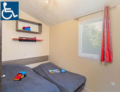 Mobile home 4-5 pers accessible to People with Reduced Mobility