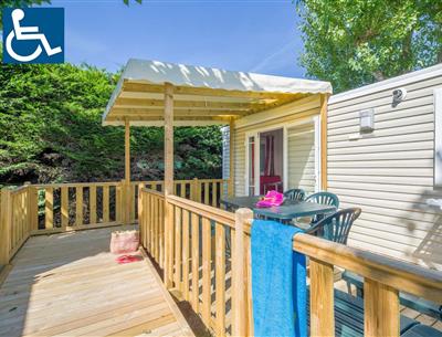 Mobile home 4-5 pers accessible to People with Reduced Mobility