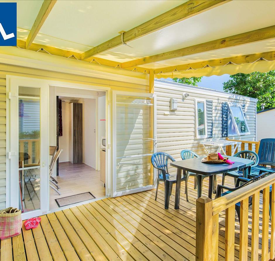 Mobile home 4-5 pers accessible to People with Reduced Mobility - ST HILAIRE DE RIEZ CAMPSITE