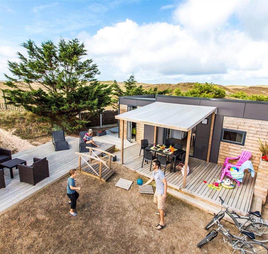 Cottage Luxe 6 people in a 4 star campsite La Pomme de Pin in Saint Hilaire de Riez in Vendée - ST HILAIRE DE RIEZ CAMPSITE