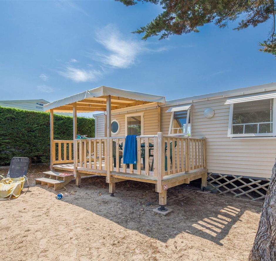 Cottage 6 people in a 4 star campsite La Pomme de Pin in Saint Hilaire de Riez in Vendée - ST HILAIRE DE RIEZ CAMPSITE