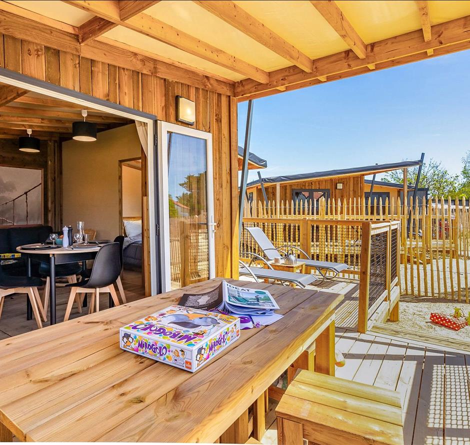 Luxury tente in Vendée with covered swimming pool - ST HILAIRE DE RIEZ CAMPSITE