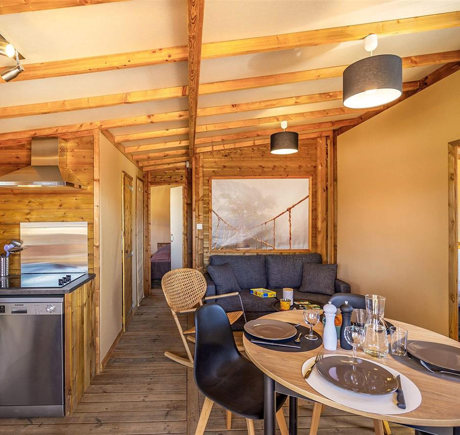 Luxury tente in Vendée with covered swimming pool - ST HILAIRE DE RIEZ CAMPSITE