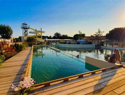 campsite st hilaire de riez seaside with sandy lagoon