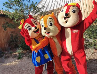 the mascots