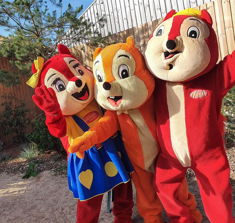 the mascots - ST HILAIRE DE RIEZ CAMPSITE