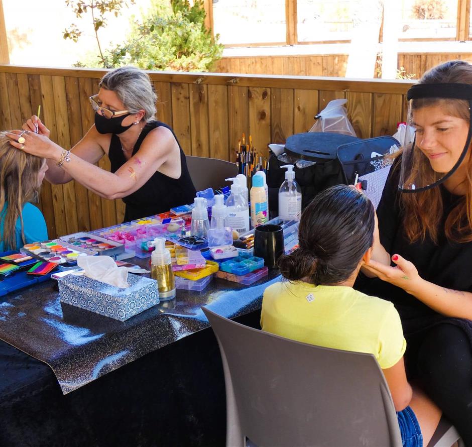 kids makeup - ST HILAIRE DE RIEZ CAMPSITE