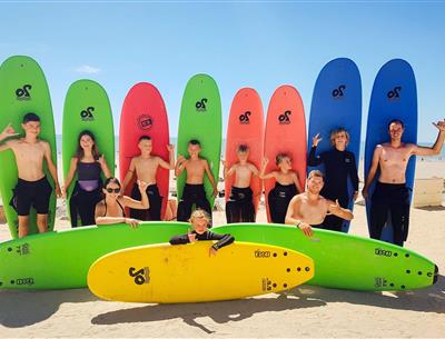 teen club on a surf trip in Saint Hilaire de Riez