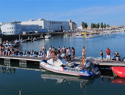 jet-ski in les Sables d'Olonne in Vendée