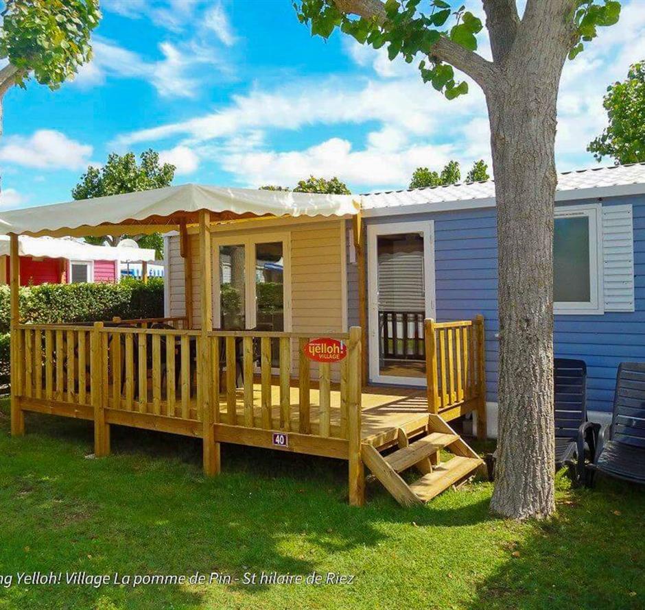 Cottage 5 pers with 2 bd at La Pomme de Pin- beach access in vendée - ST HILAIRE DE RIEZ CAMPSITE