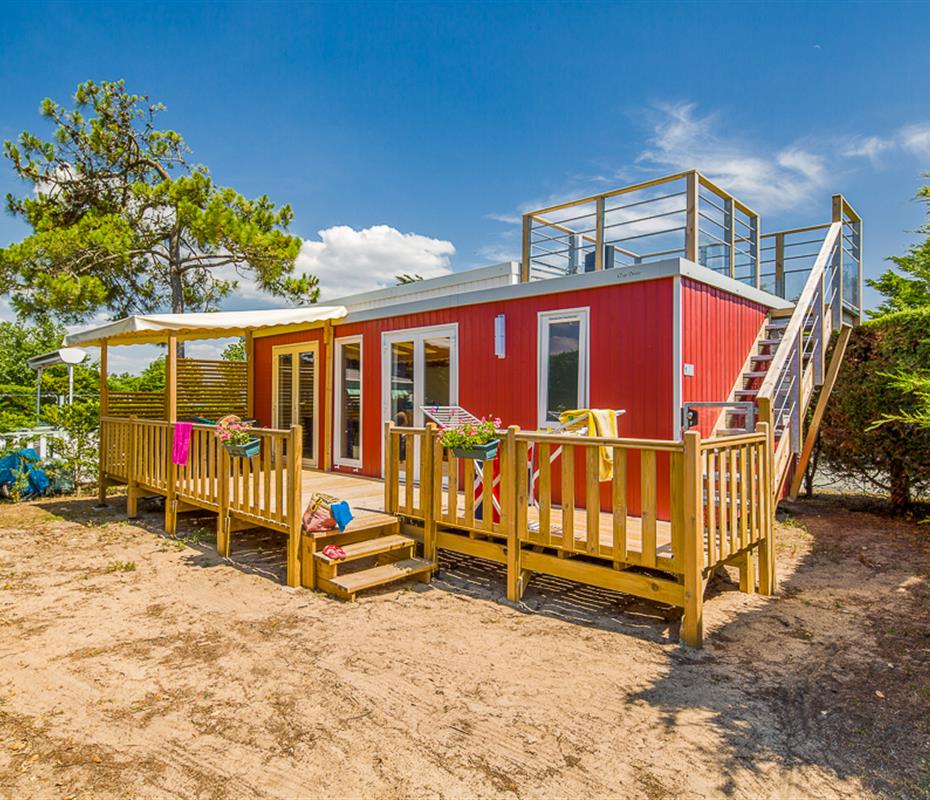 mobile home direct access to st hilaire de riez beach - ST HILAIRE DE RIEZ CAMPSITE
