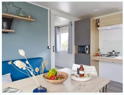 2-bedroom luxury mobile home PMR **** in Saint Hilaire de Riez