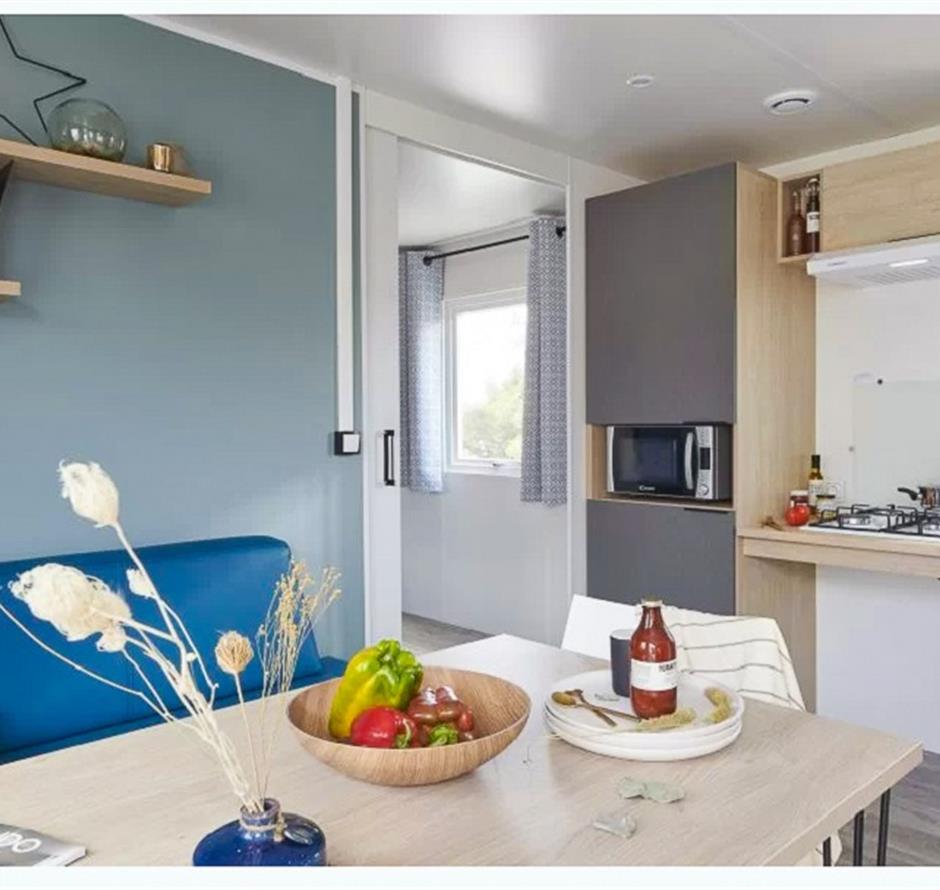 2-bedroom luxury mobile home PMR **** in Saint Hilaire de Riez - ST HILAIRE DE RIEZ CAMPSITE