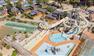Aerial view of the aquatic area from a drone - ST HILAIRE DE RIEZ CAMPSITE
