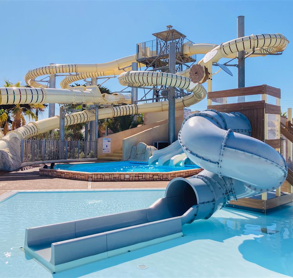 slides and pentagliss in Saint Hilaire de Riez, Vendée - ST HILAIRE DE RIEZ CAMPSITE