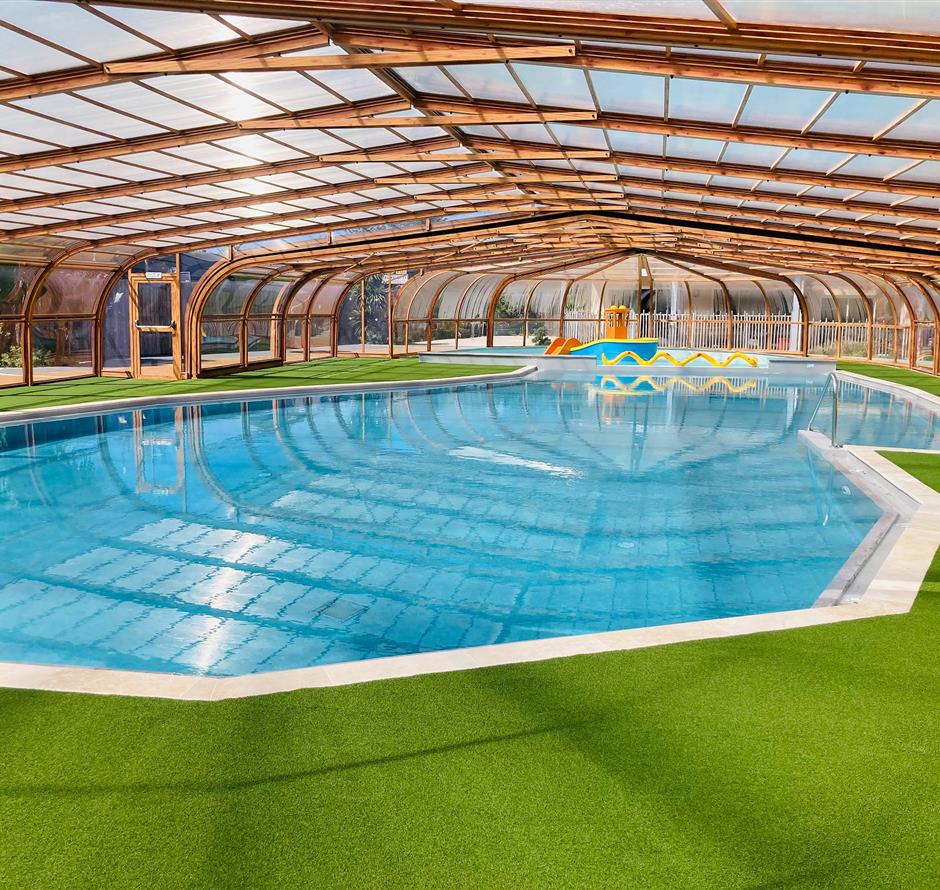 campsite with covered swimming pool in St hilaire de riez - ST HILAIRE DE RIEZ CAMPSITE