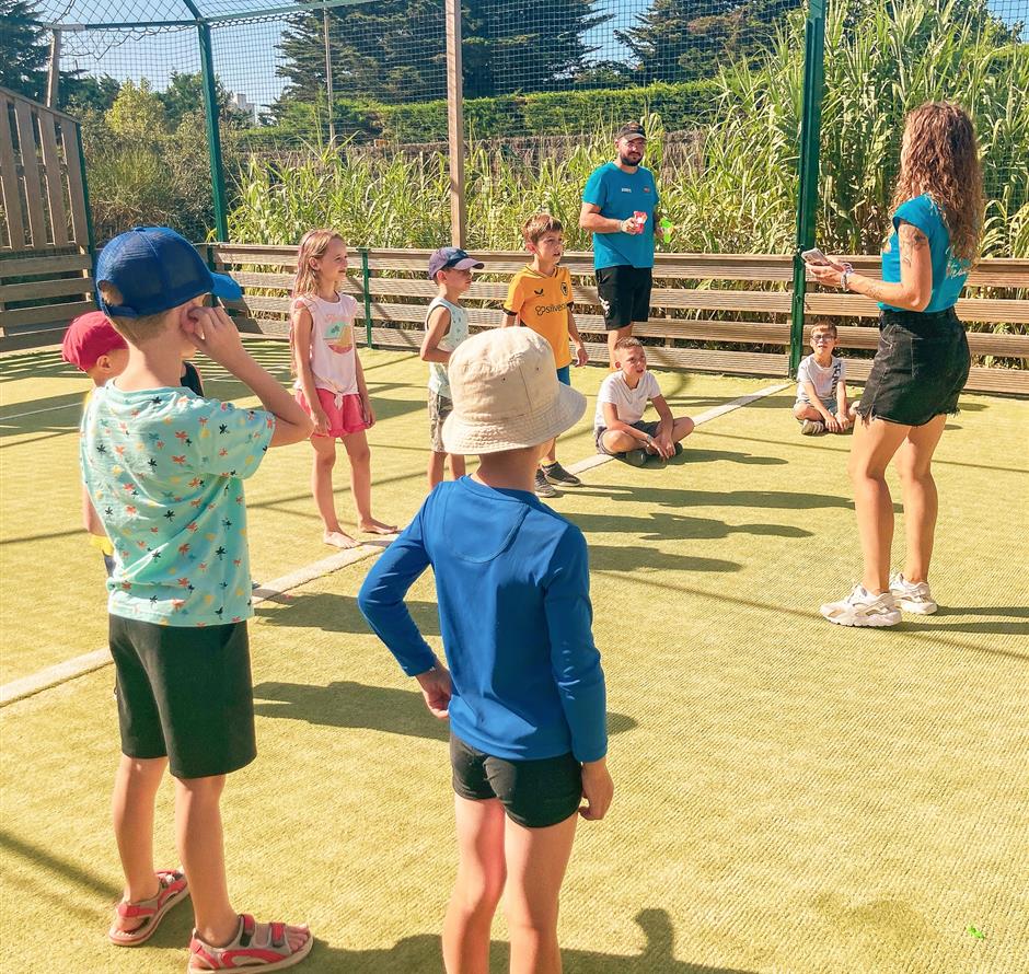 Sports activities at the mini club  - ST HILAIRE DE RIEZ CAMPSITE