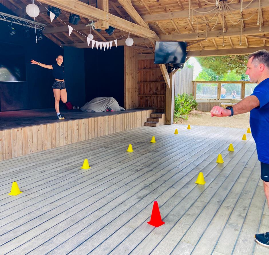 Sports activities at Yelloh! Village La Pomme de Pin campsite - ST HILAIRE DE RIEZ CAMPSITE
