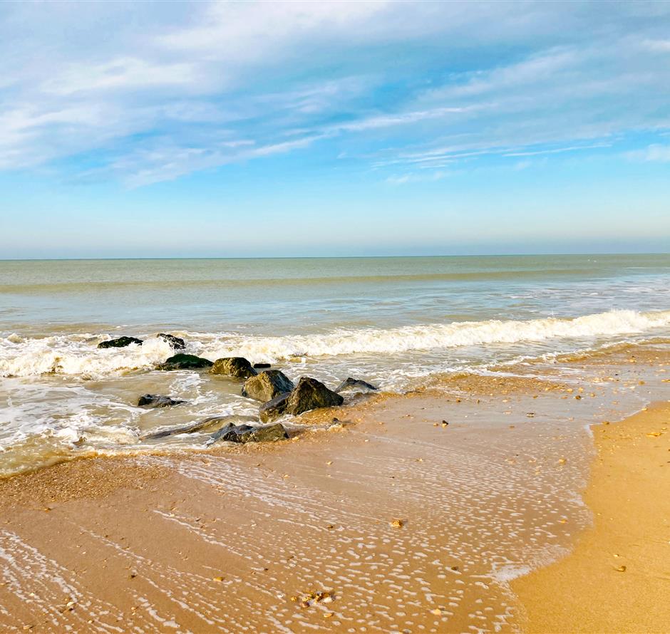 Beach 200 m from the campsite  - ST HILAIRE DE RIEZ CAMPSITE